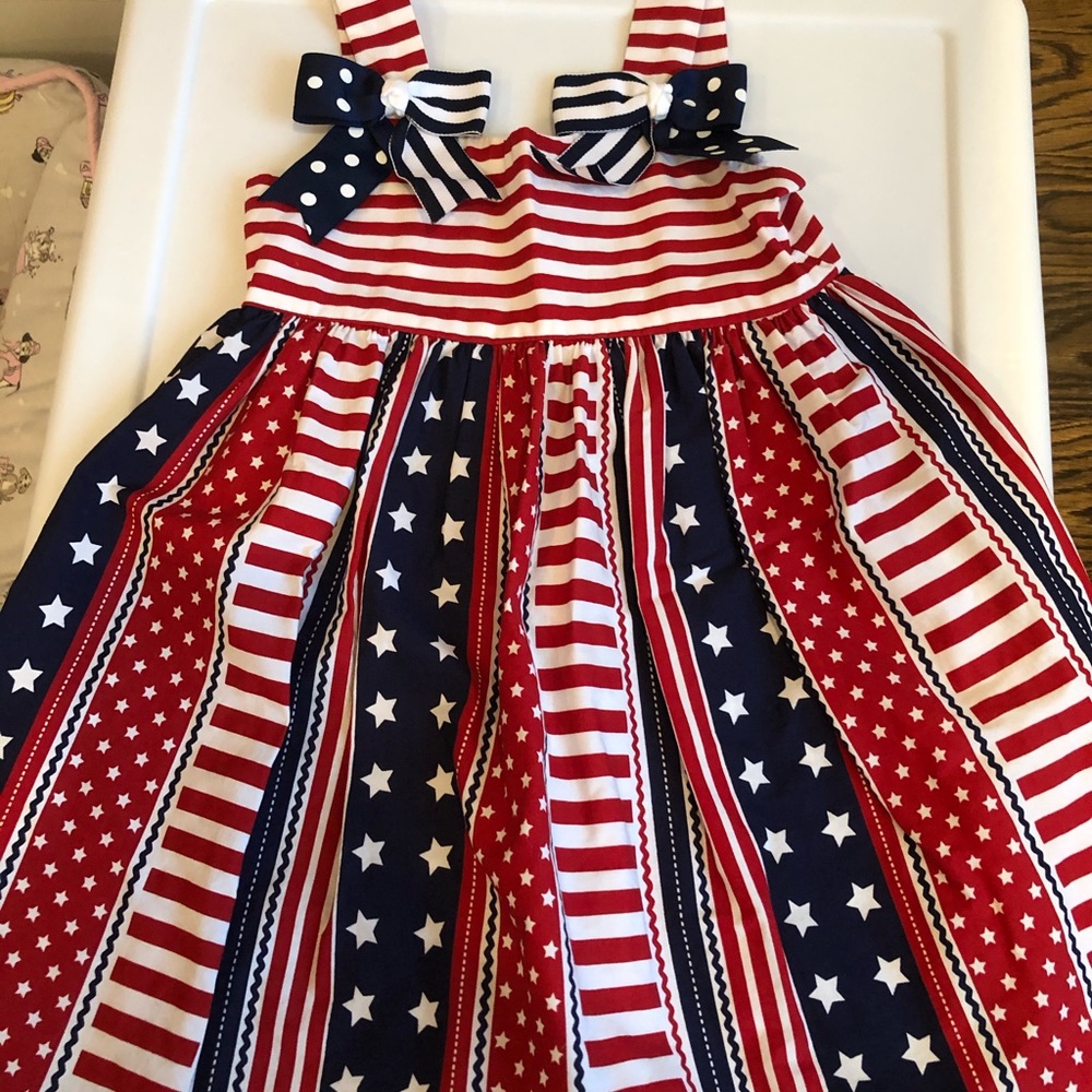 Bonnie Jean 4th of July Dress